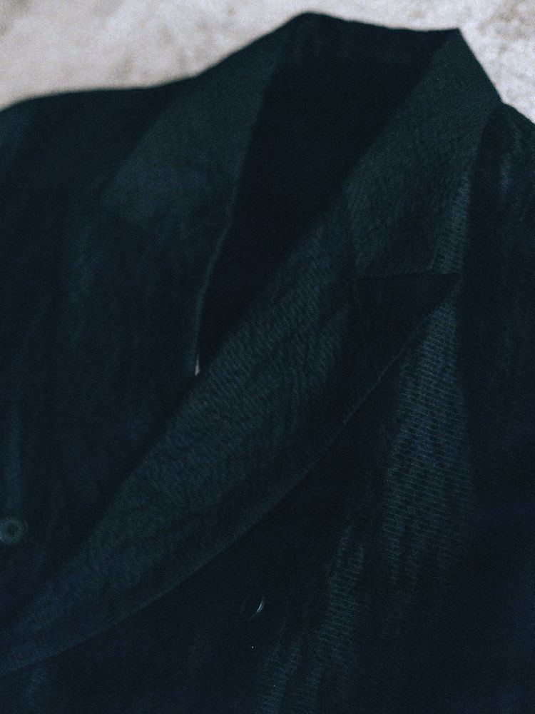 SILK LINEN SUCKER JACKET