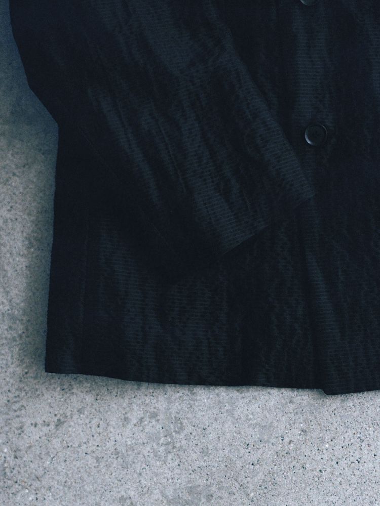 SILK LINEN SUCKER JACKET