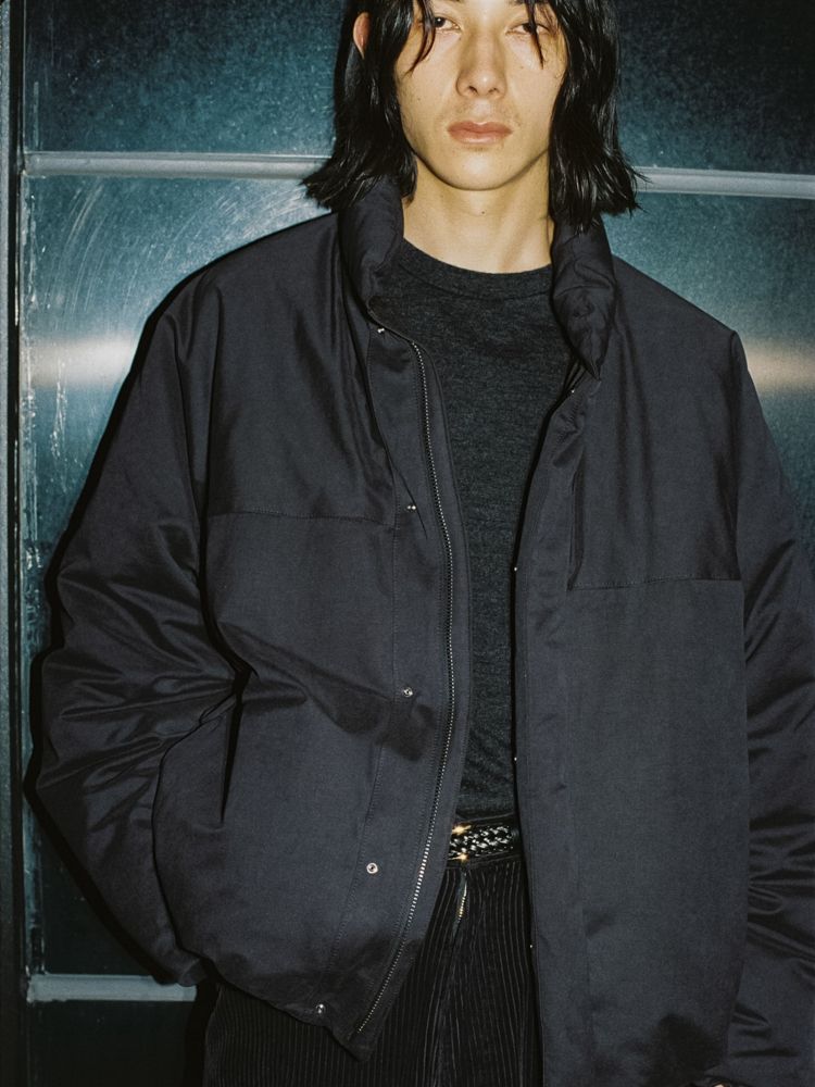 C/N PEACH WASHER PUFFER