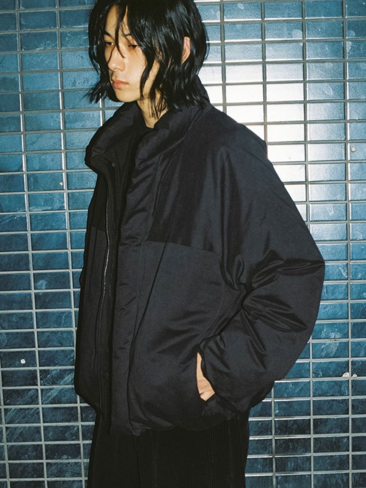 C/N PEACH WASHER PUFFER