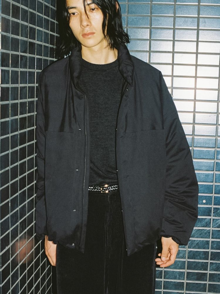 C/N PEACH WASHER PUFFER