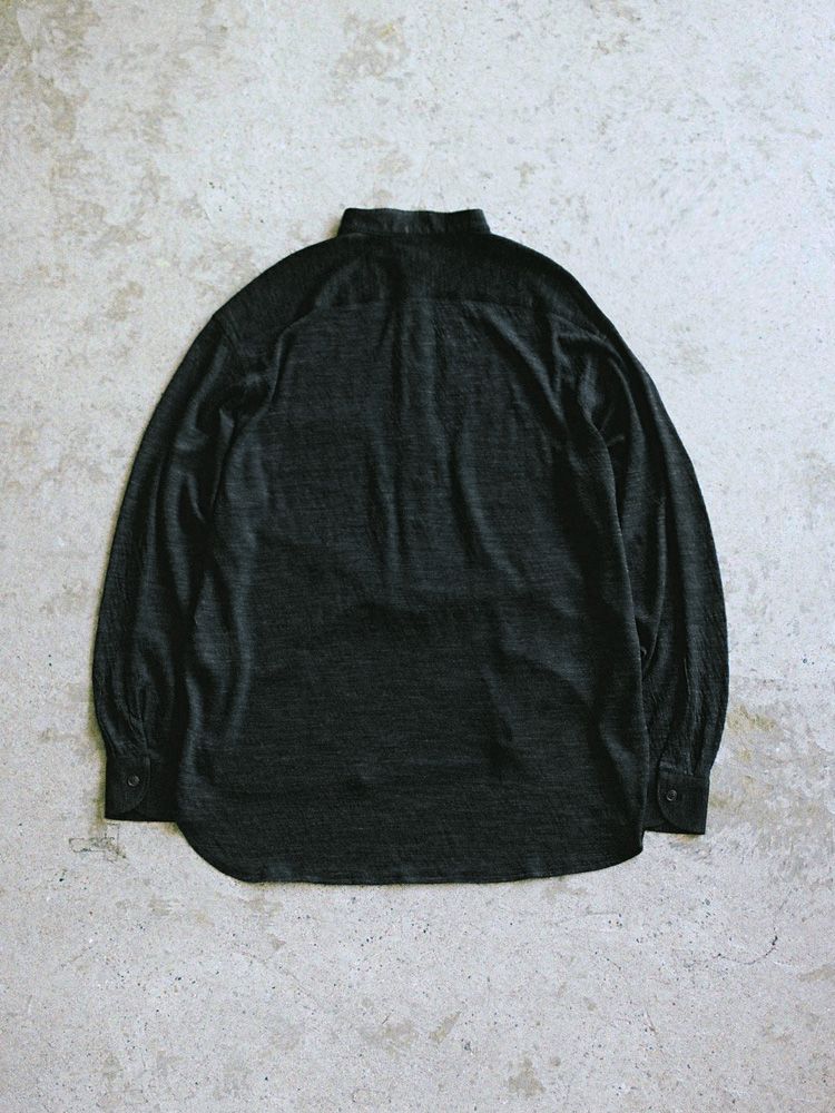 WOOL KNIT PO SHIRT
