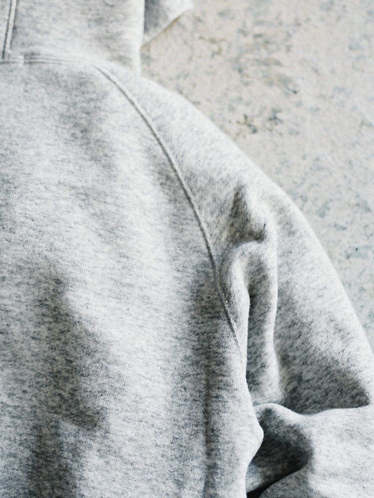 WOOL CASHMERE ZIP HOODIE
