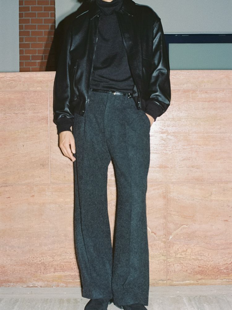 WOOL FLEECE SLACKS