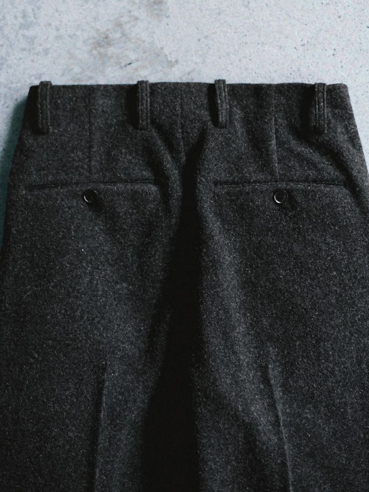 【lidnm】24aw WOOL FLEECE SLACKS S サイズ WOOL FLEECE SLACKS / 商品詳細ページ / LIDNM / Llife ONLINE STORE