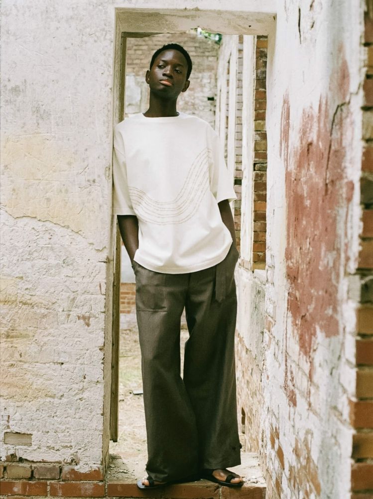 Embroidery Tee by Julien Villevoye