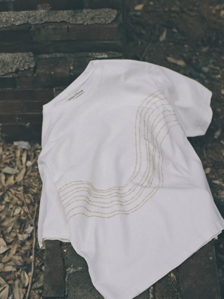 Embroidery Tee by Julien Villevoye