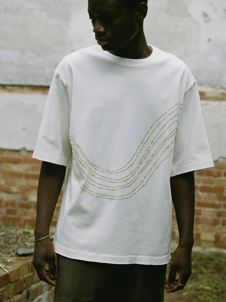 Embroidery Tee by Julien Villevoye