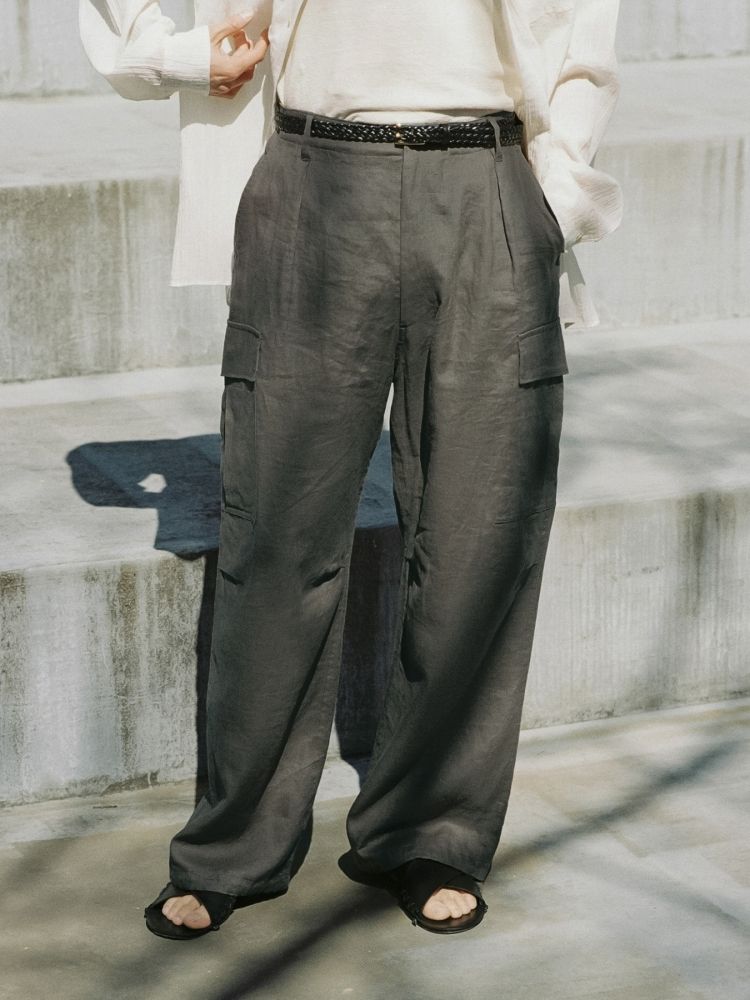 LINEN CHINTZ BDU PANTS