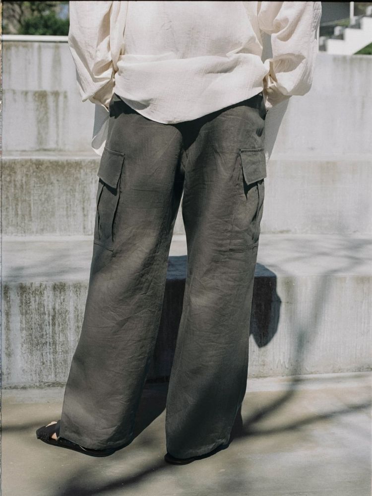 LINEN CHINTZ BDU PANTS