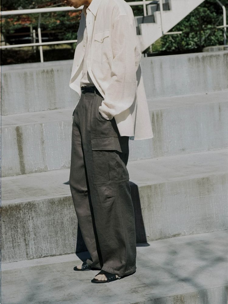 LINEN CHINTZ BDU PANTS