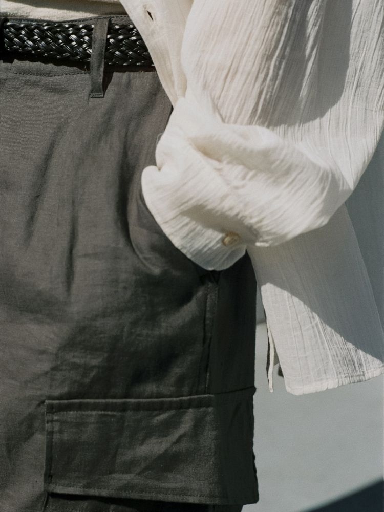 LINEN CHINTZ BDU PANTS