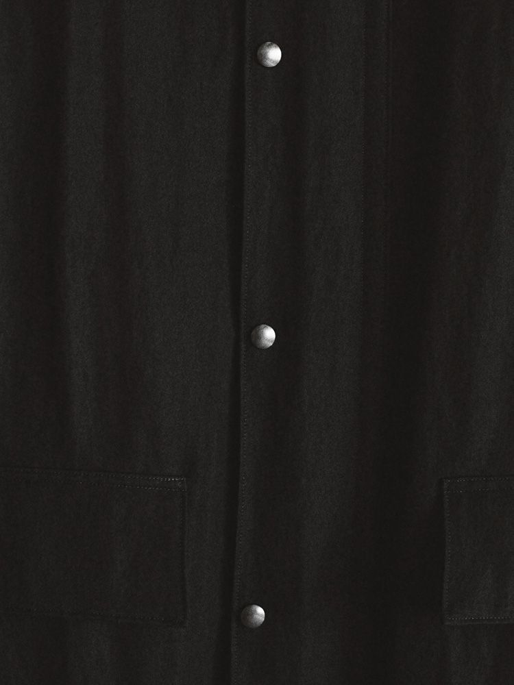 Cow Hide Collar Riding Coat