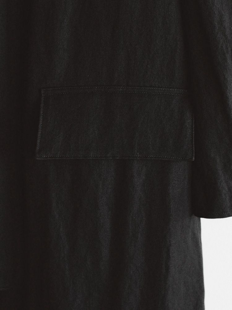 Cow Hide Collar Riding Coat