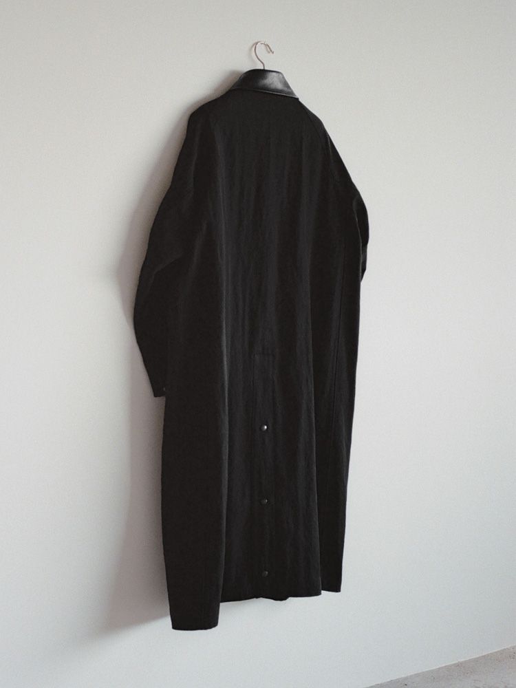 Cow Hide Collar Riding Coat