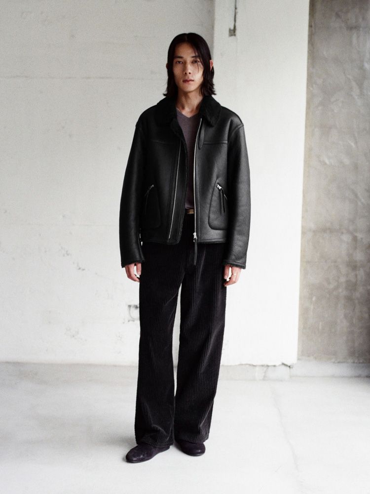 Mouton Irvin Aviator Jacket