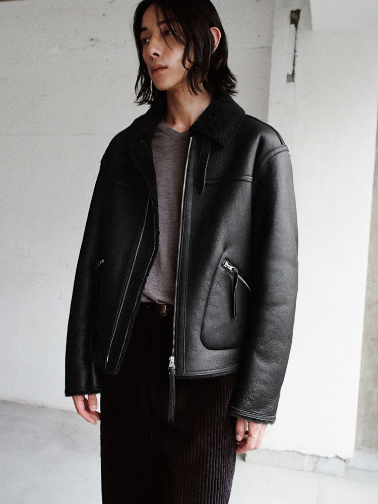 Mouton Irvin Aviator Jacket