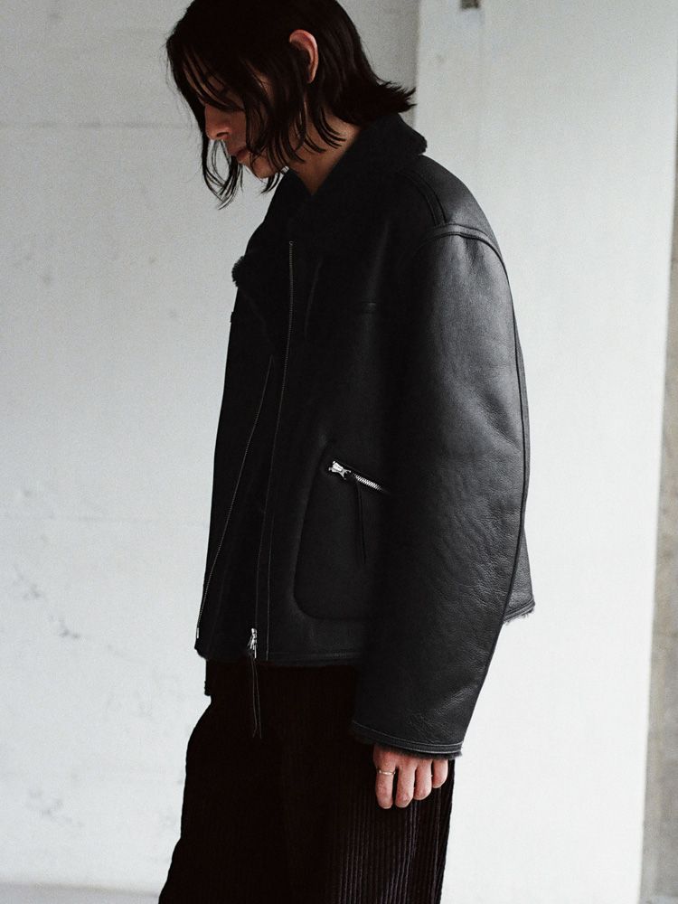 Mouton Irvin Aviator Jacket