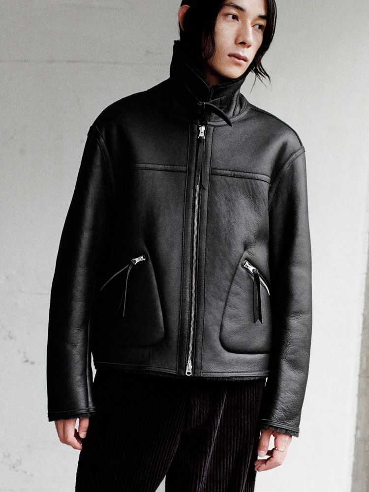 Mouton Irvin Aviator Jacket