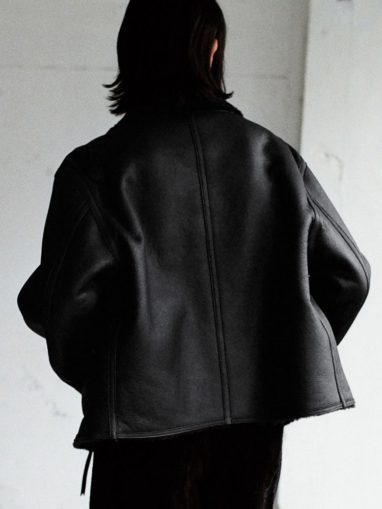 Mouton Irvin Aviator Jacket