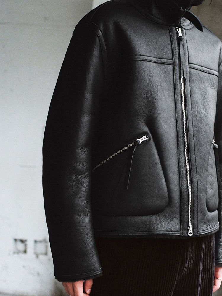 Mouton Irvin Aviator Jacket