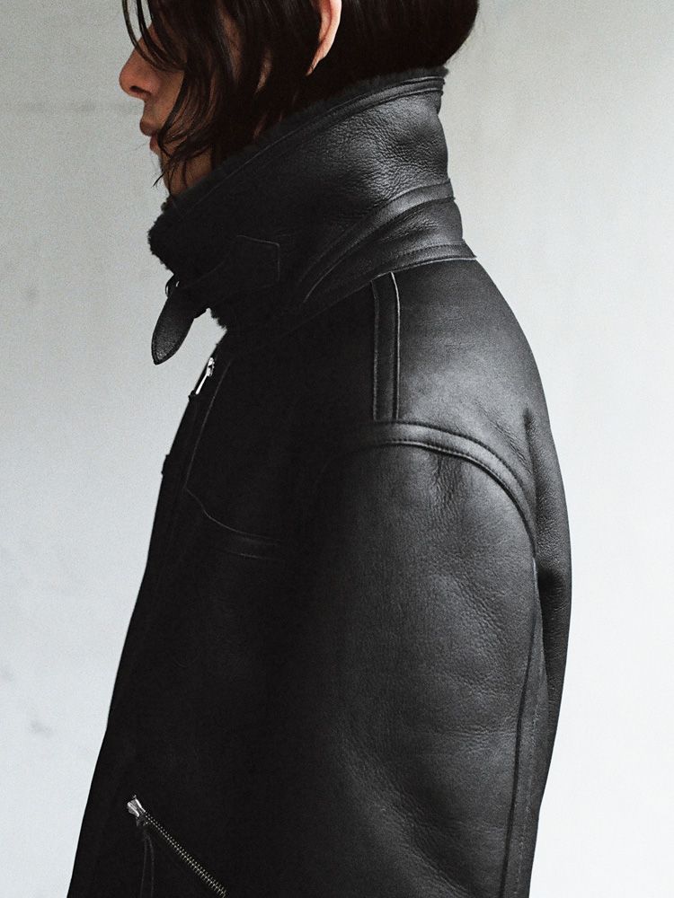 Mouton Irvin Aviator Jacket