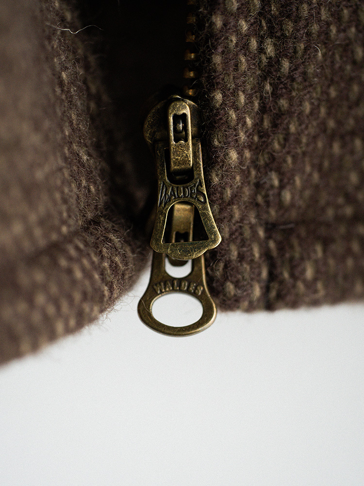 Alpaca Tweed Harrington Jacket