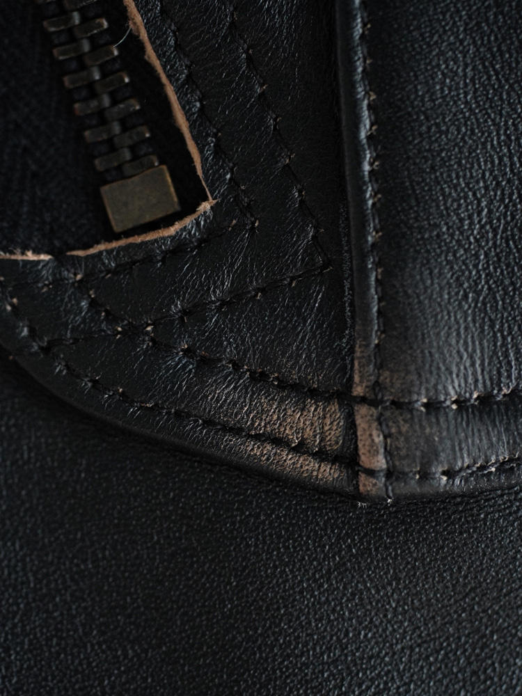 French Pilot Leather Jacket