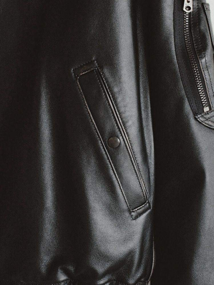 French Pilot Leather Jacket