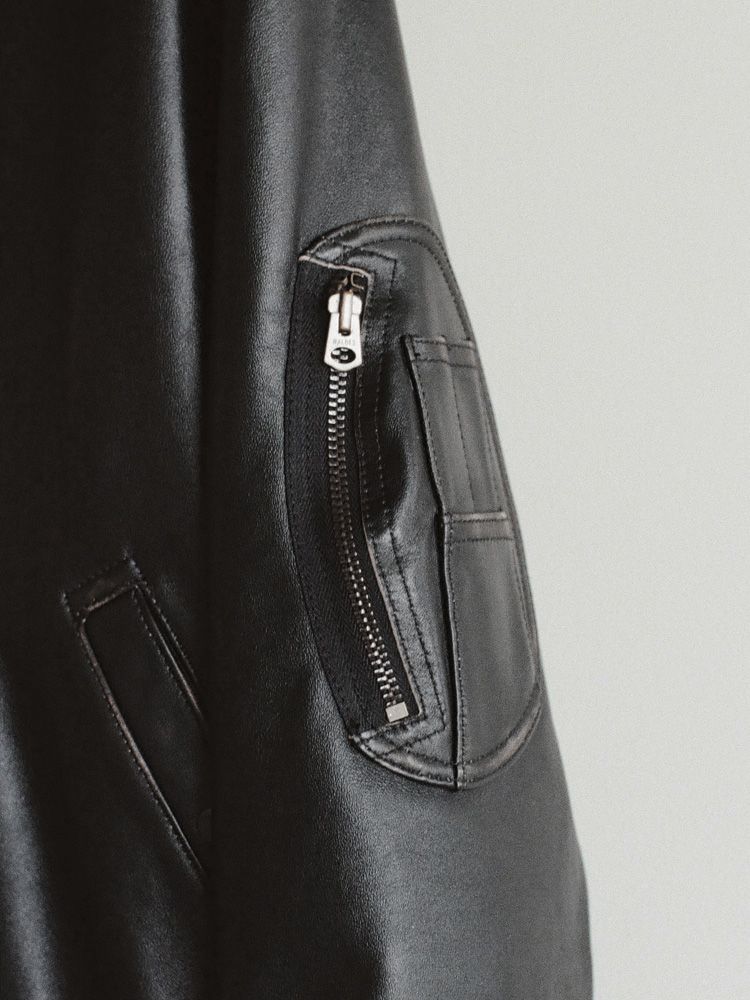 French Pilot Leather Jacket