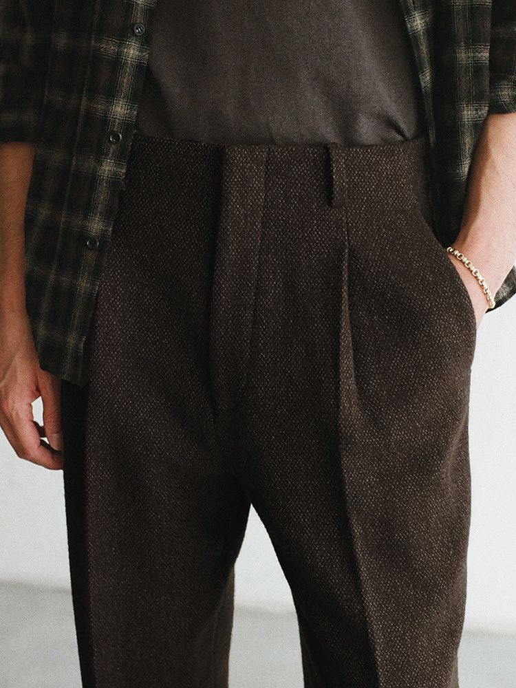 Alpaca Tweed Slacks
