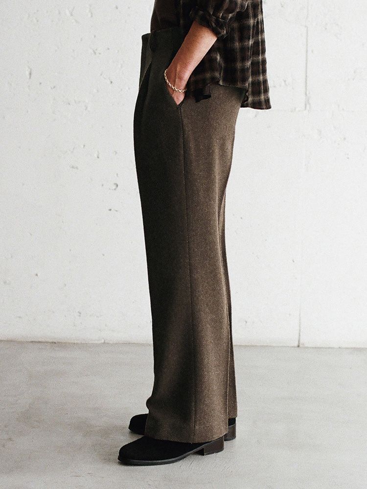 Alpaca Tweed Slacks