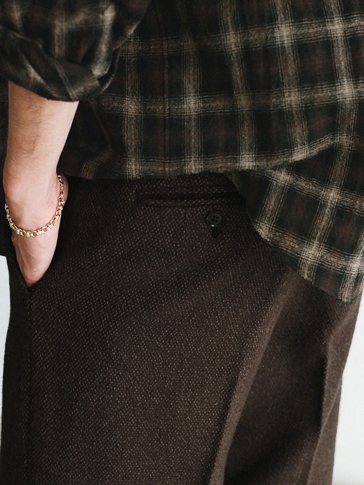 Alpaca Tweed Slacks