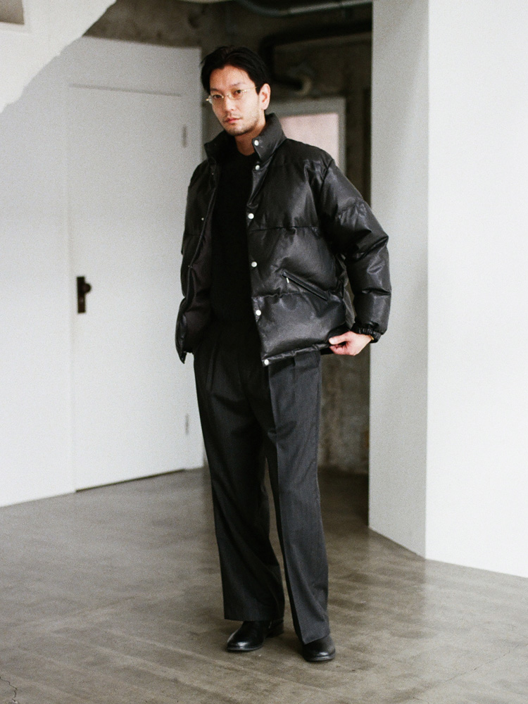 Leather Heritage Down Jacket