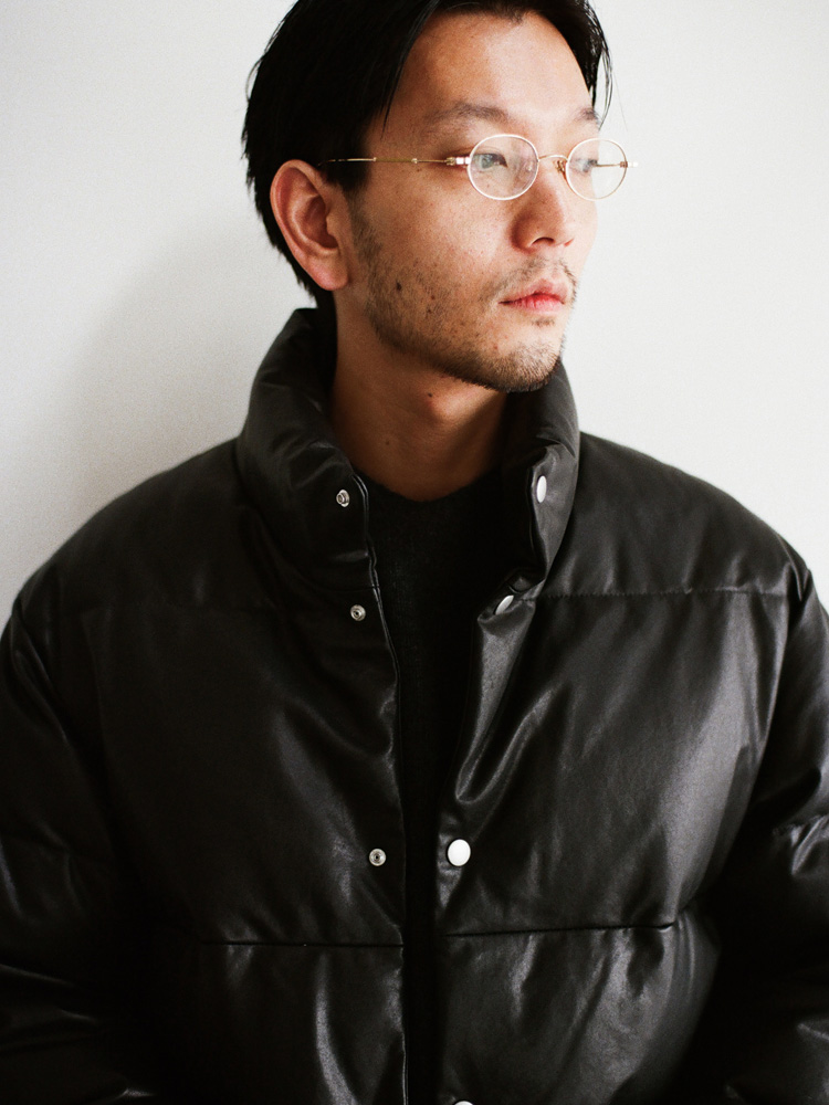 Leather Heritage Down Jacket