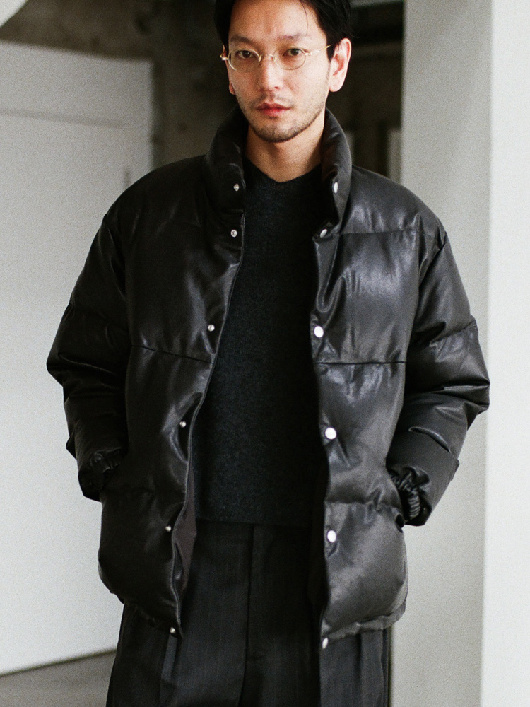 Leather Heritage Down Jacket