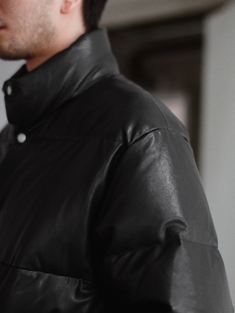 Leather Heritage Down Jacket