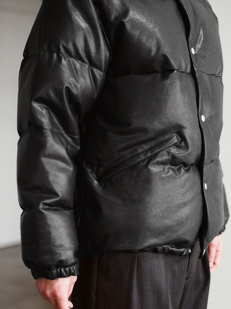 Leather Heritage Down Jacket