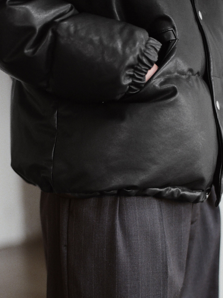 Leather Heritage Down Jacket