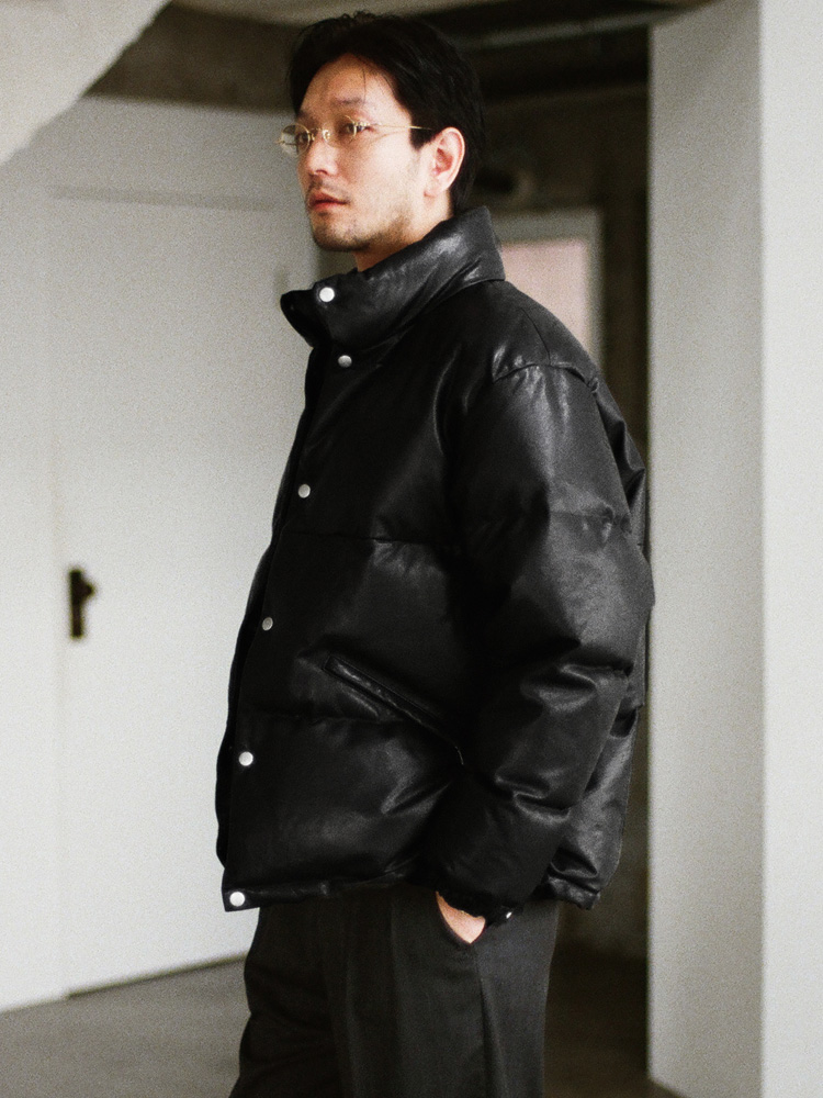 Leather Heritage Down Jacket