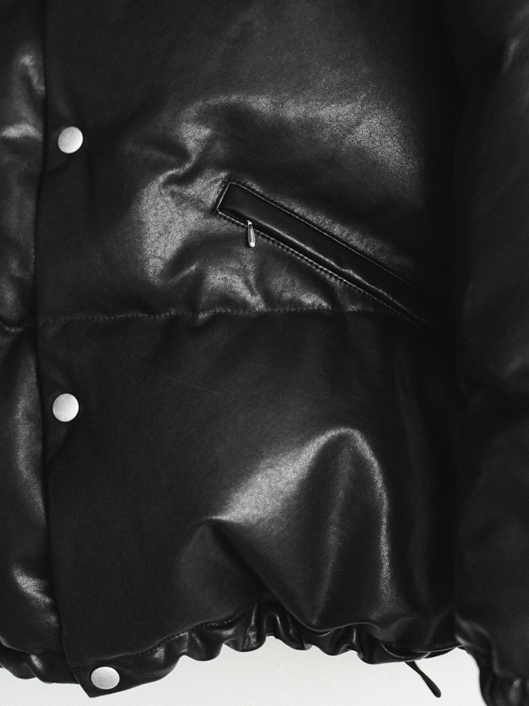 Leather Heritage Down Jacket