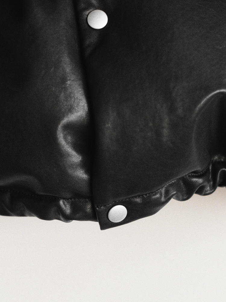 Leather Heritage Down Jacket