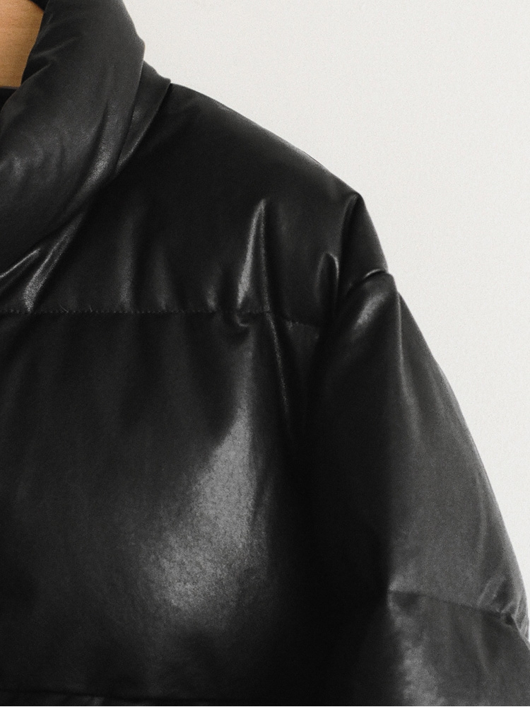 Leather Heritage Down Jacket