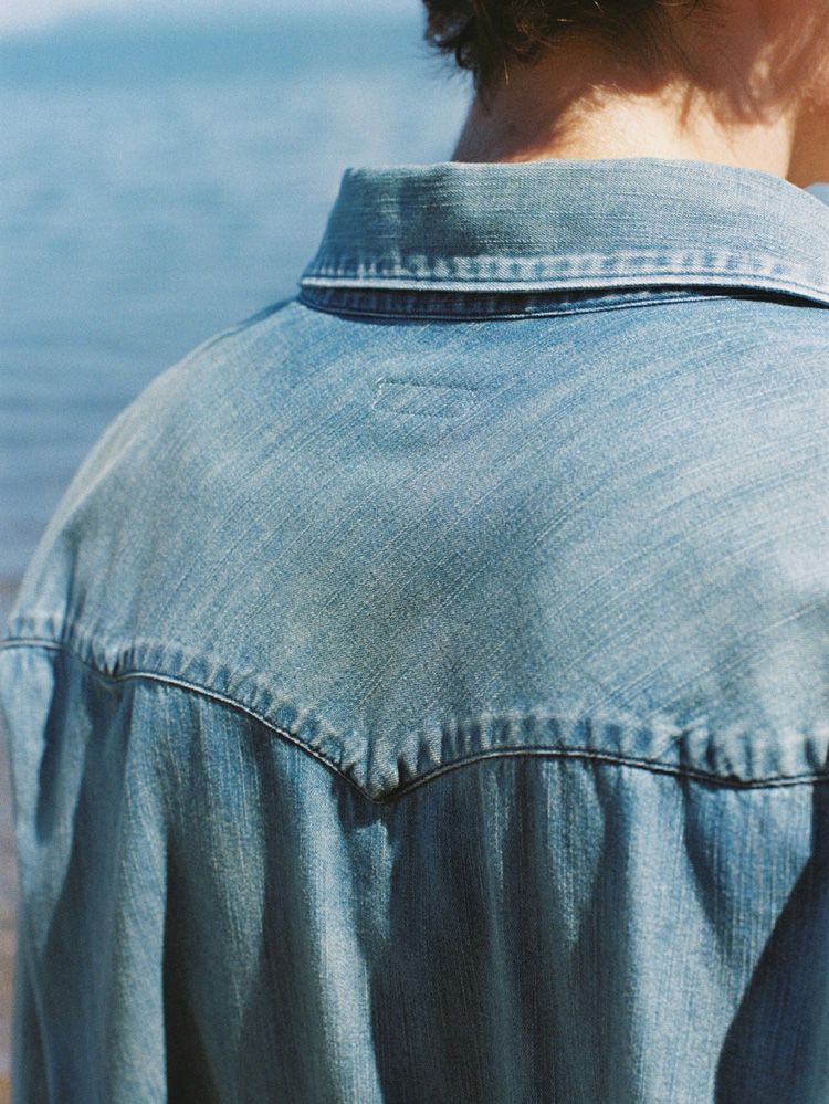 Denim Western Shirt