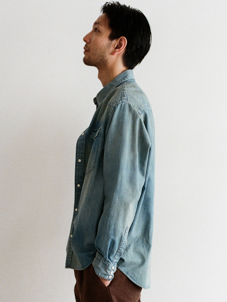 Denim Western Shirt