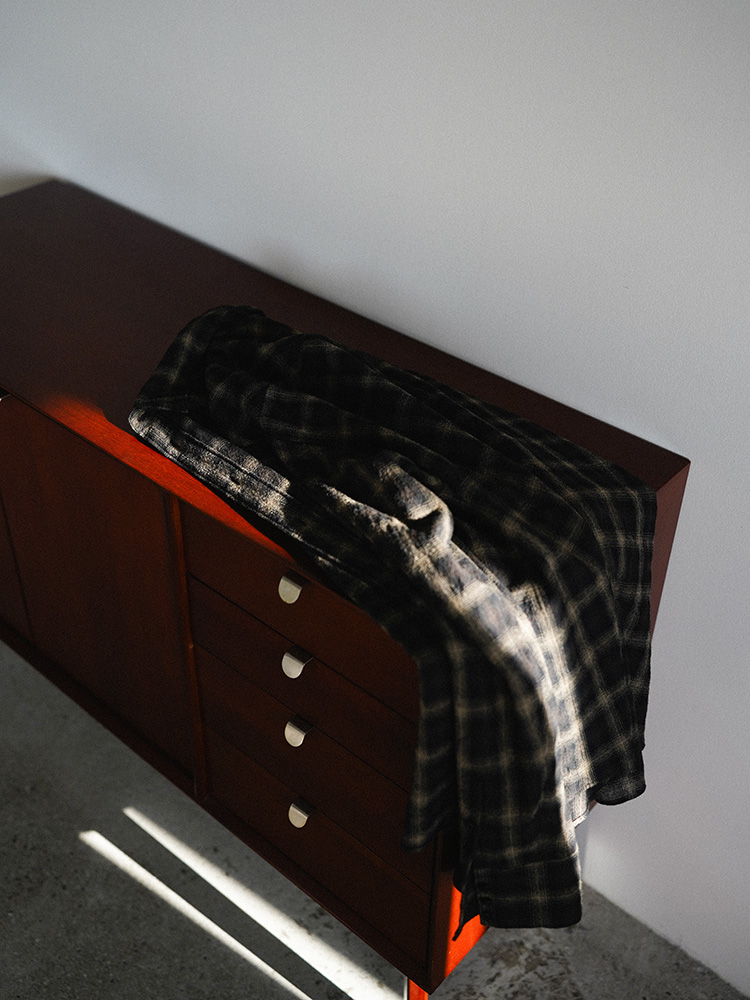 Wool Plaid Western Shirt