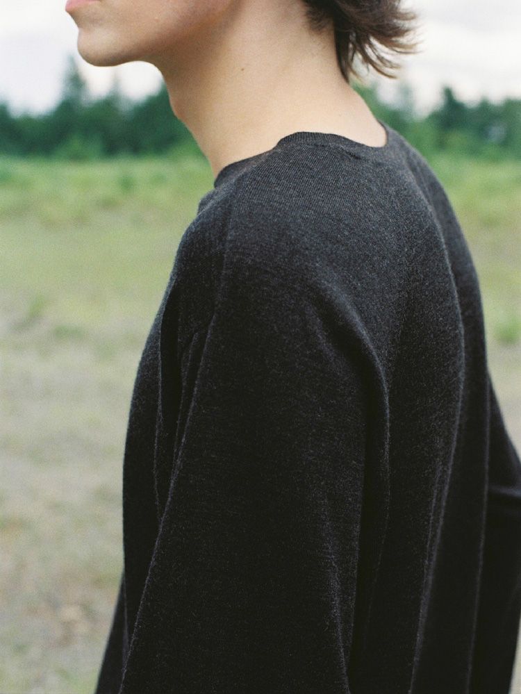 W/Si/Ca 18G V Neck Knit