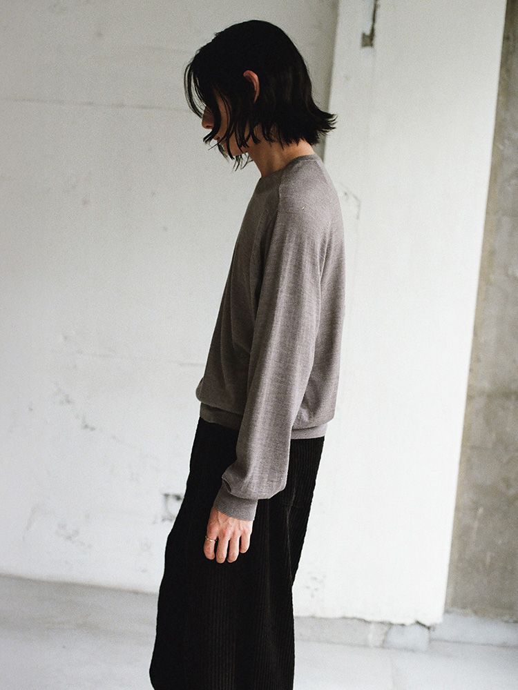 W/Si/Ca 18G V Neck Knit