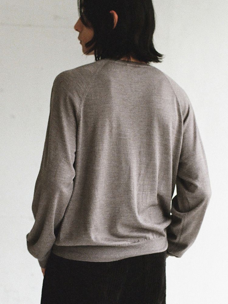 W/Si/Ca 18G V Neck Knit