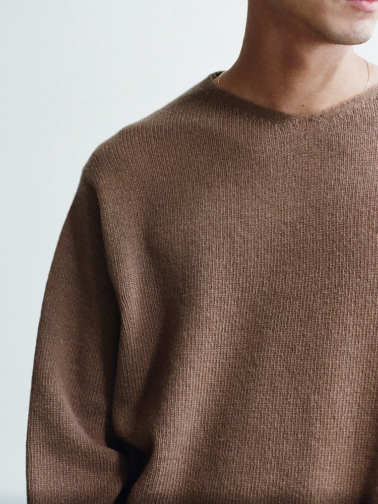 Cashmere Slouch V-neck